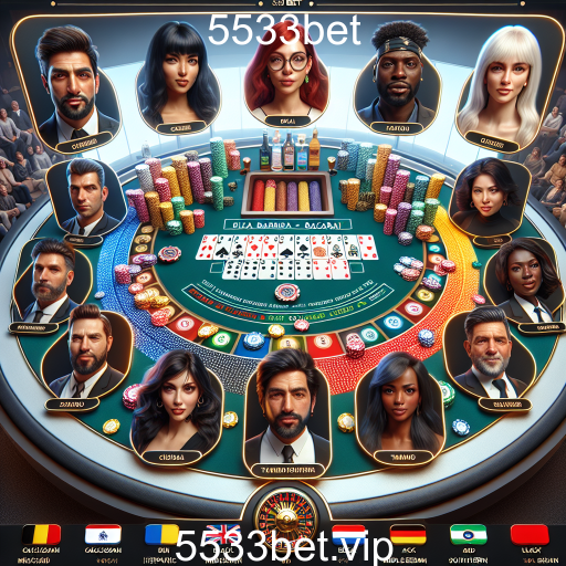 Descubra a Emoção do Baccarat no 5533bet